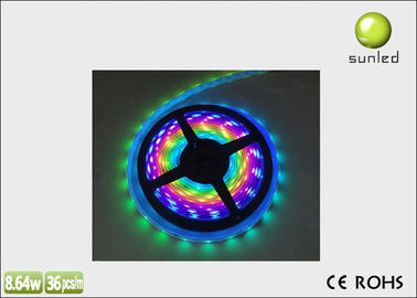 5050 red / green / blue Flexible Magic Led Strip Lights For Festival decoration