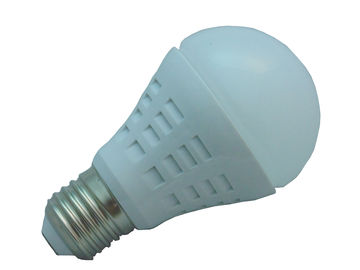White Pbt 5w E27 Led Globe Bulb Indoor 380LM 75 CRI For Factory , 50 - 60hz