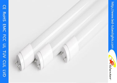 Aluminum and Glass SMD 2835 / 5630 SMD LED Tube Light  , 18W T8 Tube